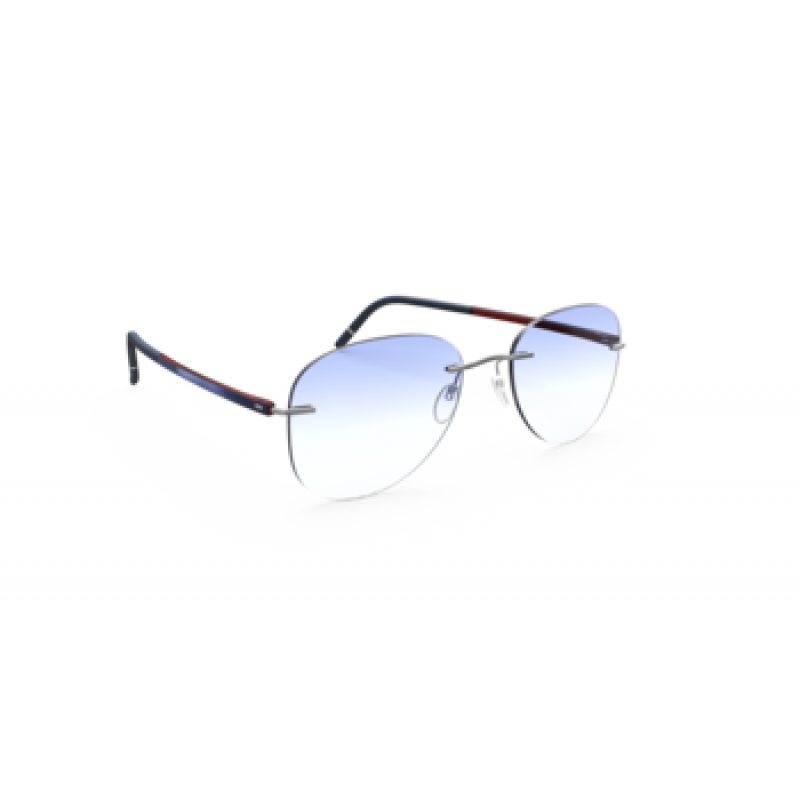 Eyeglasses Silhouette The Wave ( 5567 ) 7215 Indigo Spoom - Special Glazing 54mm