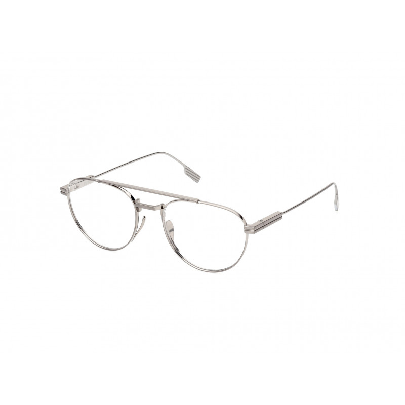 Eyeglasses Zegna EZ 5287 016 Shiny Satin Palladium / 54mm