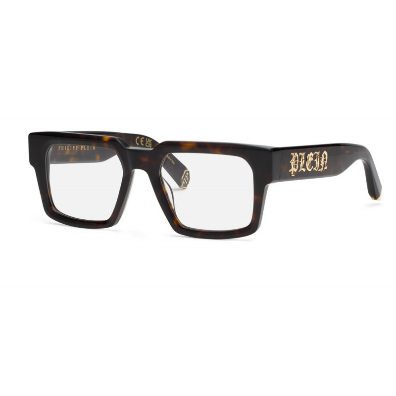 Sunglasses Philipp Plein VPP 156 M 0722 Shiny Dark Havana