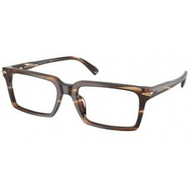 Eyeglasses Michael Kors MK 4173 U 4039 Brown Horn / Plano 54mm