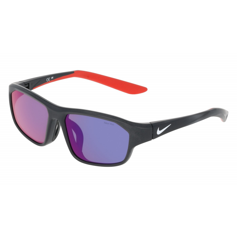 Sunglasses NIKE RABID 22 JR PLAY LB IF 1053 010 Matte Black / Infrared Mirror 51mm