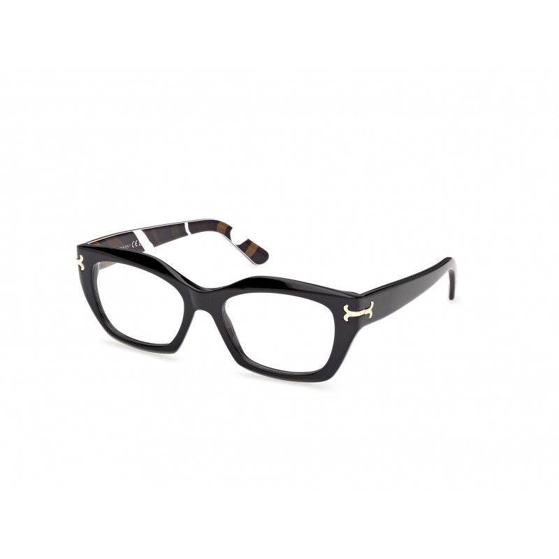 Eyeglasses Emilio Pucci EP 5270 005 Shiny Black / Black/Texture 54mm