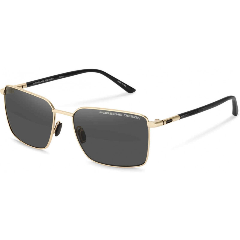 Sunglasses Porsche Design P 8973 d415 Gold/Blk W/ Grey Polar
