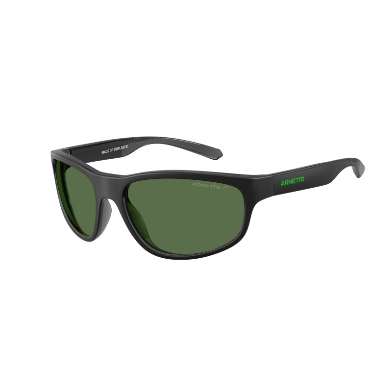 Sunglasses Arnette AN 4351 29672P Transp Grey Matte/Shiny / Polar Green Policarbonate Polarized