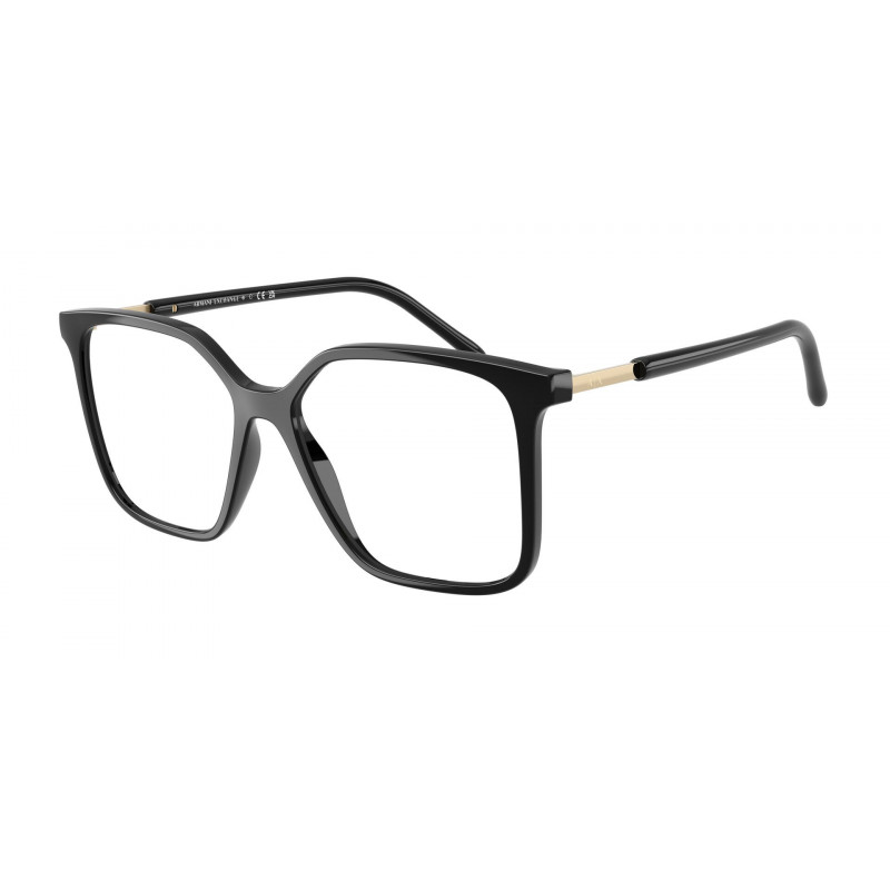 Eyeglasses Armani Exchange AX 3132 F 8178 Shiny Black Demo Lens 53mm