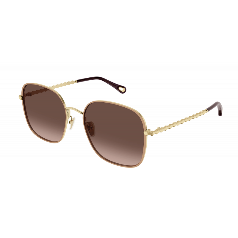 Sunglasses Chloé CH 0255 SK- 004 Gold / Brown 57mm