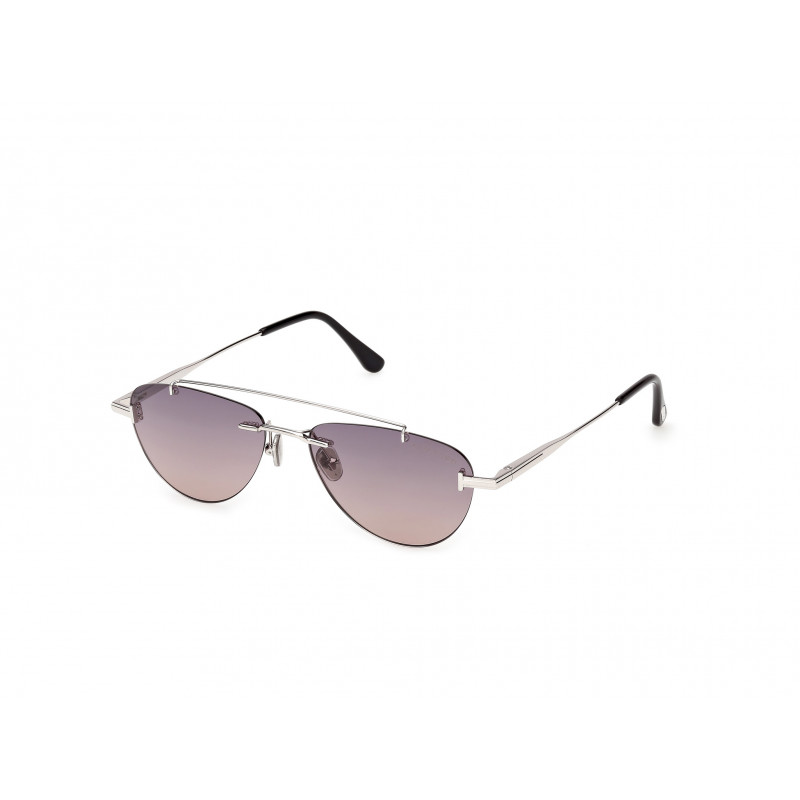 Sunglasses Tom Ford FT 1356 16B Shiny Palladium / 55mm