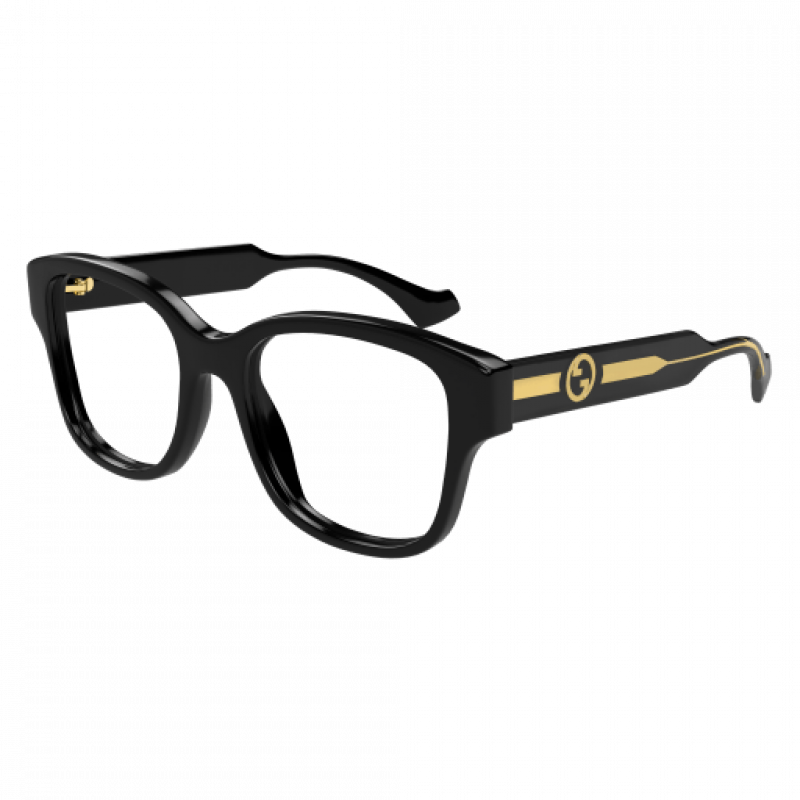 Eyeglasses Gucci GG 1775 O- 001 Black / Transparent Crystal 54mm