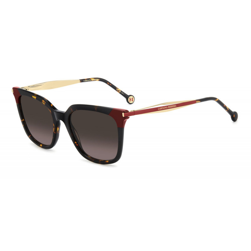 Sunglasses Carolina Herrera HER 0308 /S 86HA Ha Brown Shaded 53mm