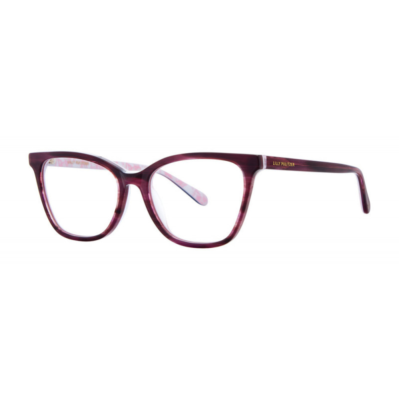Eyeglasses Lilly Pulitzer Madeline Pink Sunset 51mm