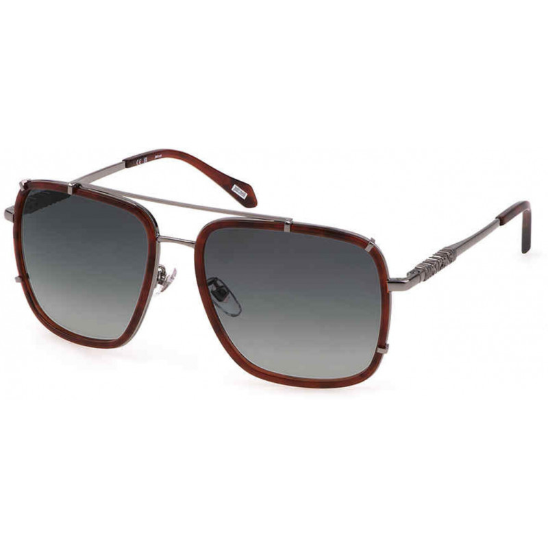 Sunglasses Just Cavalli SJC 030 V Red Havana -09jc 09jc 58mm