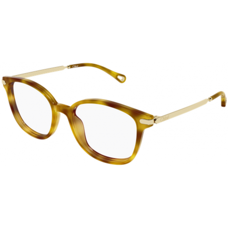 Eyeglasses Chloé CH 0359 O- 002 Havana / Transparent Gold 53mm