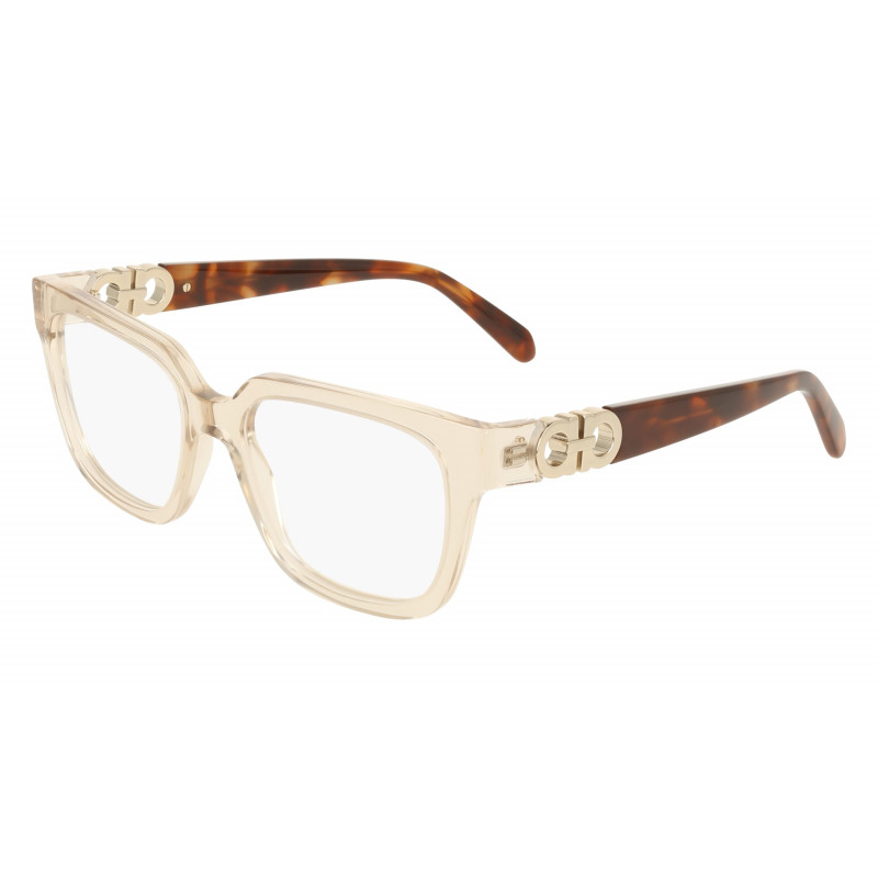 Eyeglasses FERRAGAMO SF 3056 259 Transparent Beige 55mm