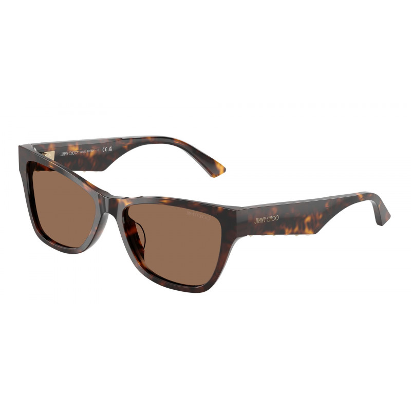 Sunglasses Jimmy Choo JC 5024 HU 500273 Havana / Dark Brown Polyamide Standard