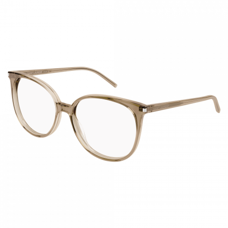 Eyeglasses Saint Laurent SL 39 - 007 Brown / Transparent 54mm
