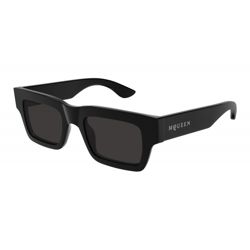Sunglasses Alexander McQueen AM 0508 S- 001 Black / Grey 50mm
