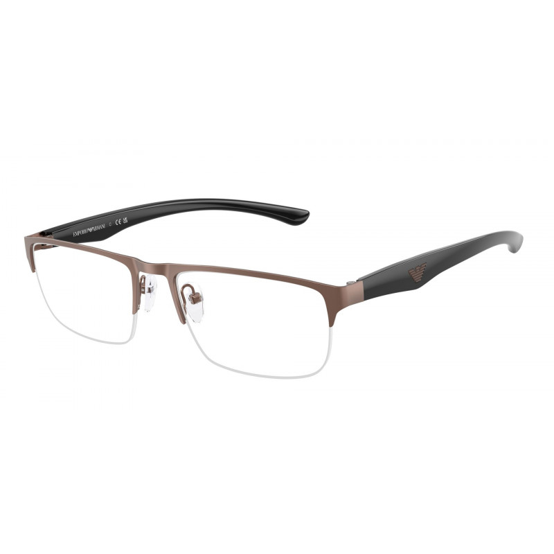 Eyeglasses Emporio Armani EA 1189 3006 Matte Bronze / Demo Lens 54mm