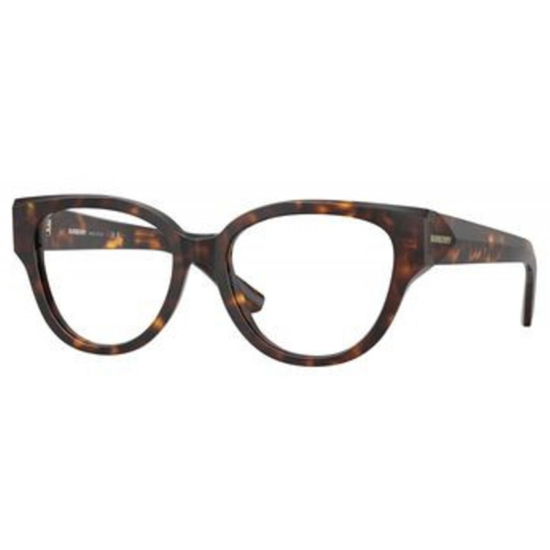 Eyeglasses Burberry BE 2421 F 3002 Dark Havana Demo Lens 53mm
