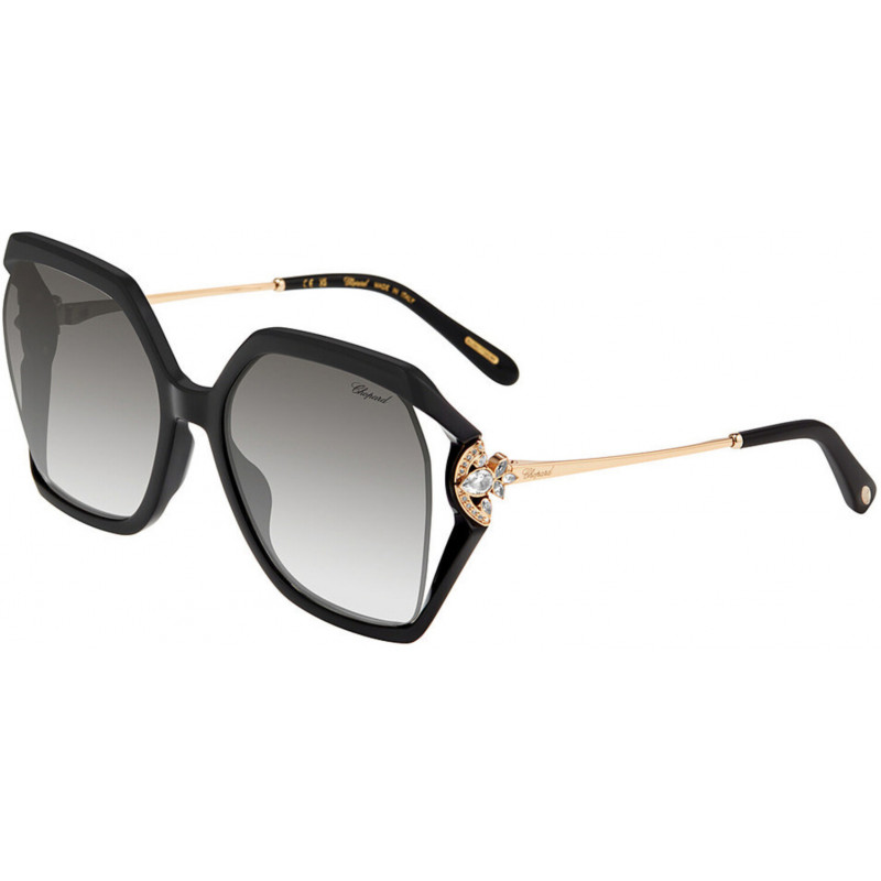 Sunglasses Chopard SCH 407 S 0z42 Total Shiny Black 58mm