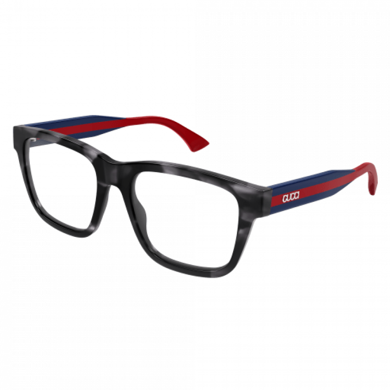 Eyeglasses Gucci GG 1870 O- 004 Havana / Transparent Blue 53mm