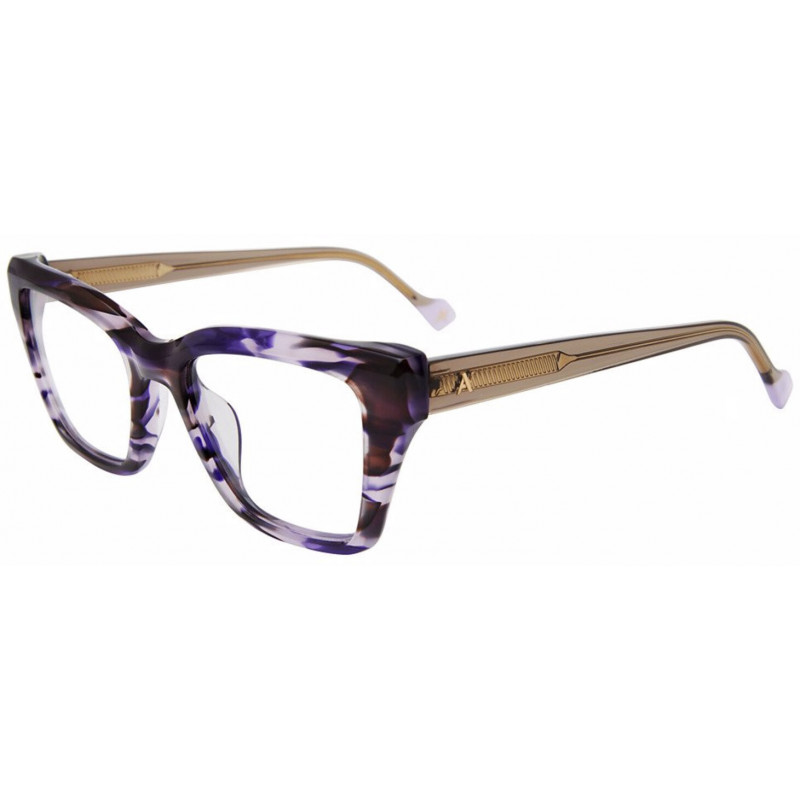 Sunglasses Yalea VYA 139 L 09n5 Striped Violet