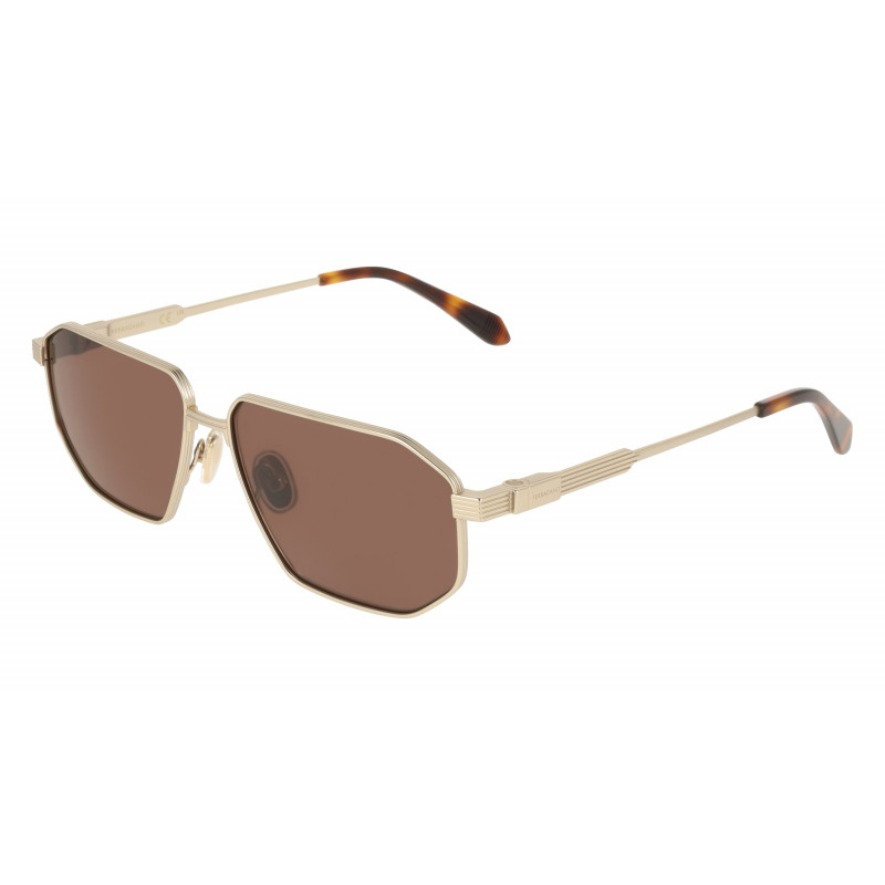 Sunglasses FERRAGAMO SF 340 S 710 Matte Gold 59mm