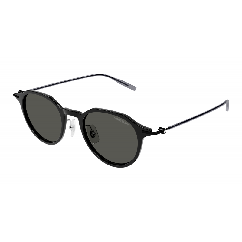 Sunglasses Montblanc MB 0355 S- 001 Black / Grey 49mm