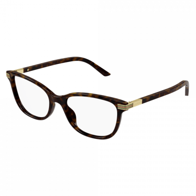 Eyeglasses Gucci GG 1451 O- 005 Havana / Transparent 54mm