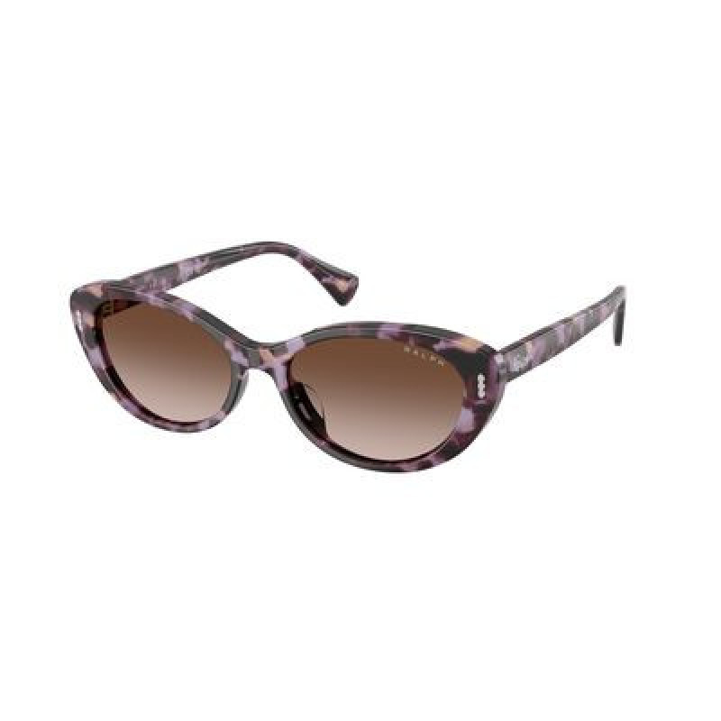 Sunglasses Ralph RA 5350 U 634213 Violet Havana / Gradient Brown Polyamide Standard 53mm