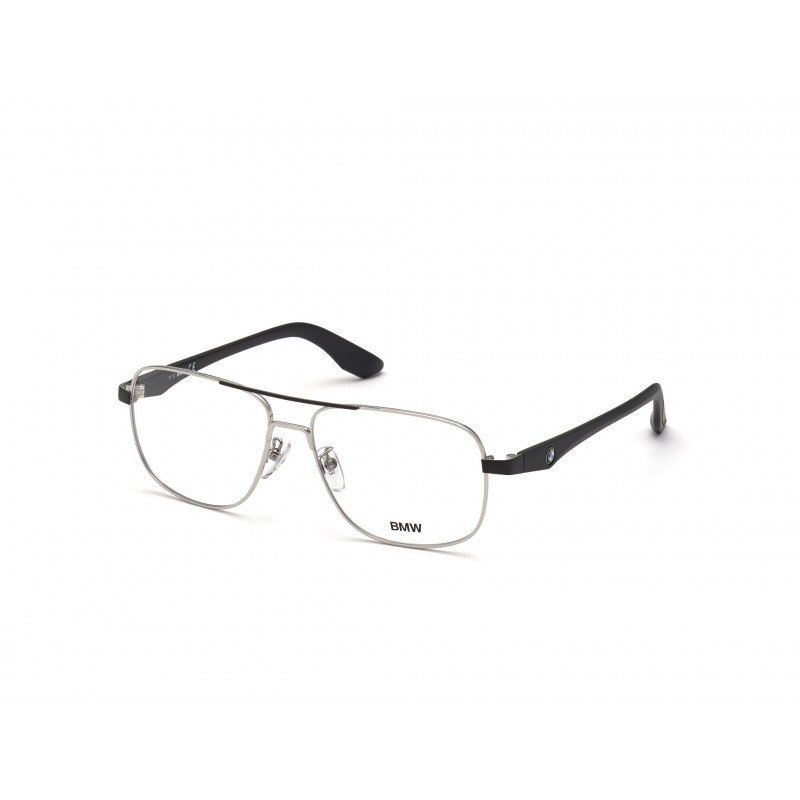Eyeglasses BMW BW 5019 020 Shiny Palladium & Matte Black 57mm
