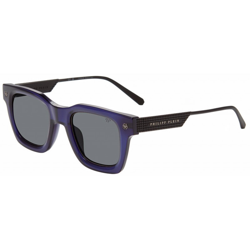 Sunglasses Philipp Plein SPP 105 M 0t31 Transparent Blue