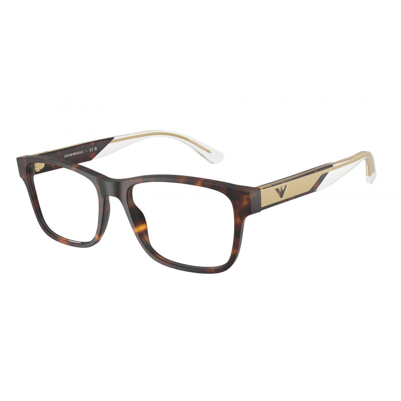 Eyeglasses Emporio Armani EA 3239 5002 Matte Havana / Demo Lens 55mm