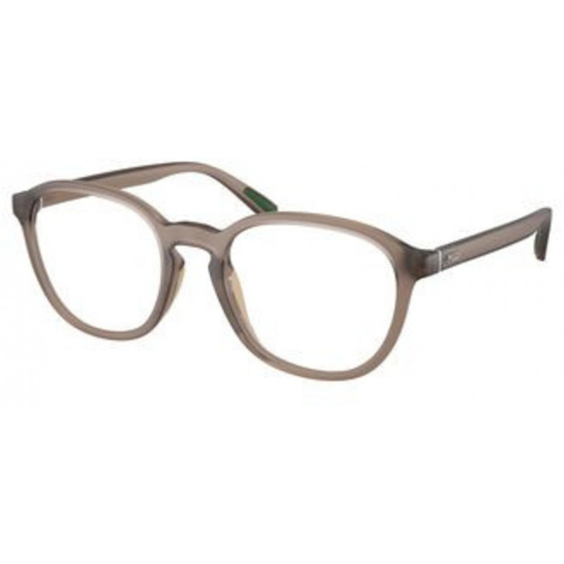 Eyeglasses Polo PH 2292 U 6313 Matte Transparent Brown / Demo Lens 53mm