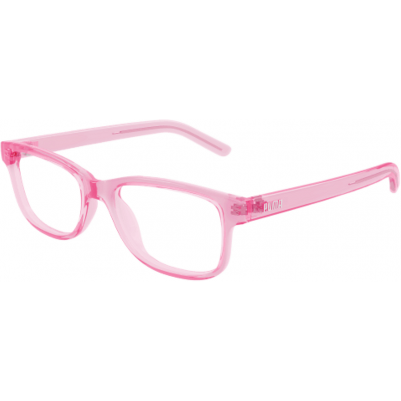 Eyeglasses Puma PJ 0083 O- 007 Pink / Transparent 49mm