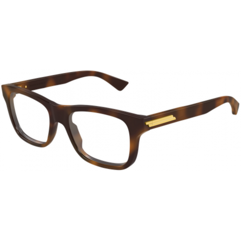 Eyeglasses Bottega Veneta BV 1412 O- 010 Havana / Transparent 54mm