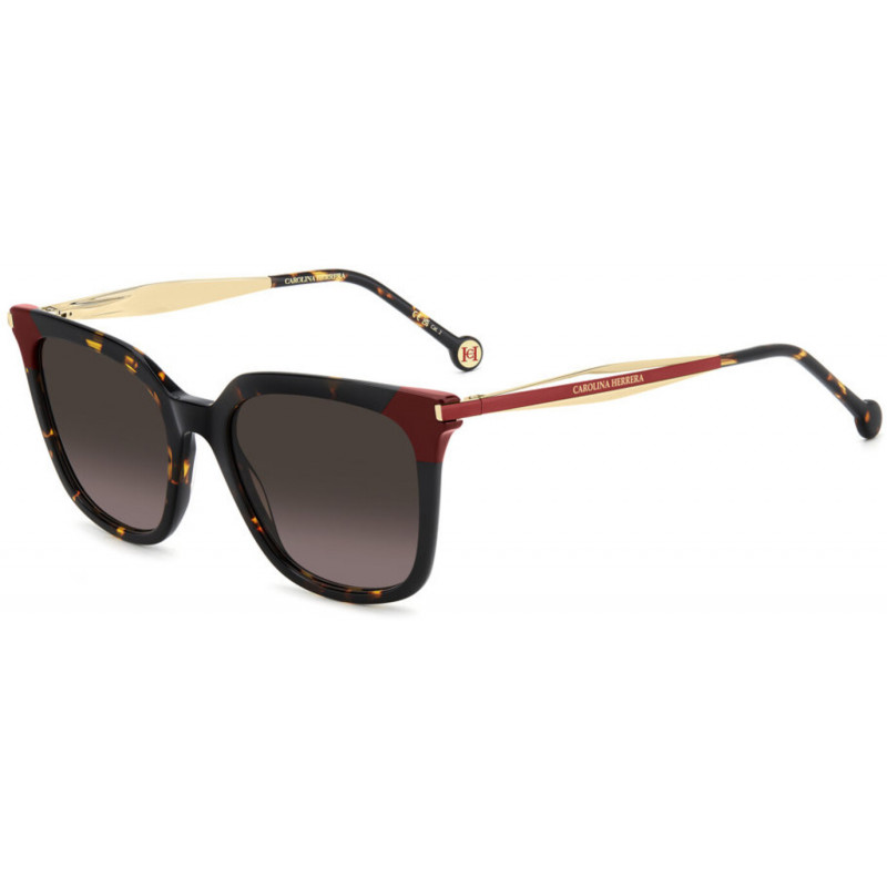 Sunglasses Carolina Herrera HER 0308 /S 86HA Ha Brown Shaded 53mm