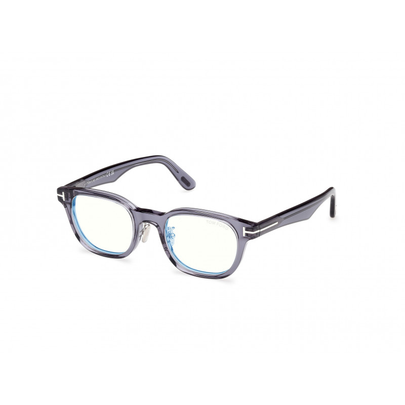 Eyeglasses Tom Ford FT 6020 -D-B Asian fit 090 Shiny Blue / 49mm