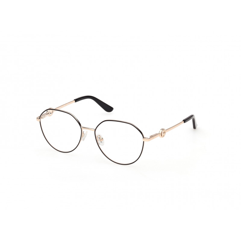 Eyeglasses Guess GU 50348 005 Matte Black / Shiny Deep Gold 53mm