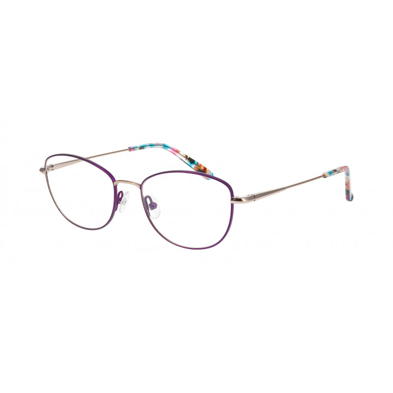 Eyeglasses Nifties NI 8562 3431 Purple-blue Dark Matt / Nosepad 48mm