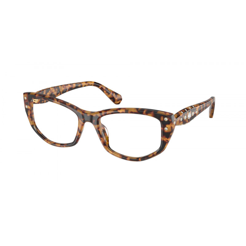 Eyeglasses Swarovski SK 2062 U 1040 Light Havana Demo Lens 52mm
