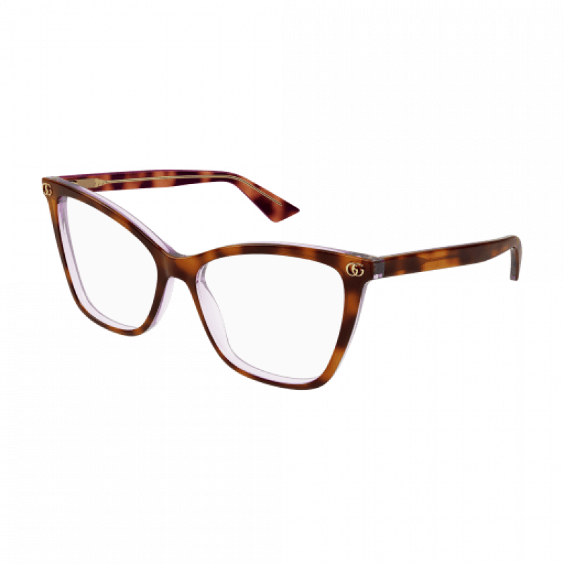 Eyeglasses Gucci GG 1817 O- 004 Havana / Transparent 55mm