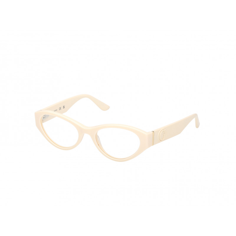 Eyeglasses Guess GU 50305 025 Shiny Ivory / 52mm
