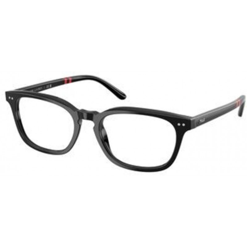 Eyeglasses Polo PH 2294 5001 Shiny Black Demo Lens 51mm