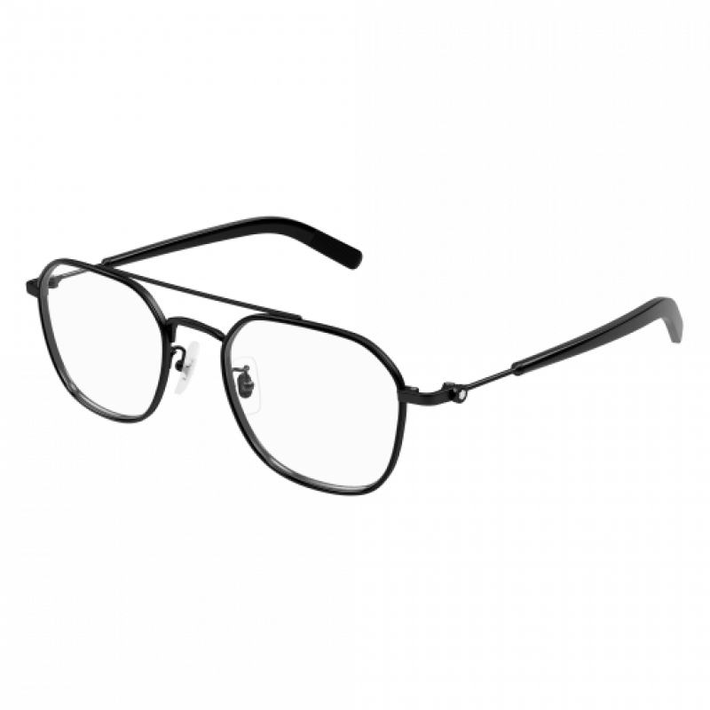 Eyeglasses Montblanc MB 0391 OA- 004 Black / Transparent 51mm
