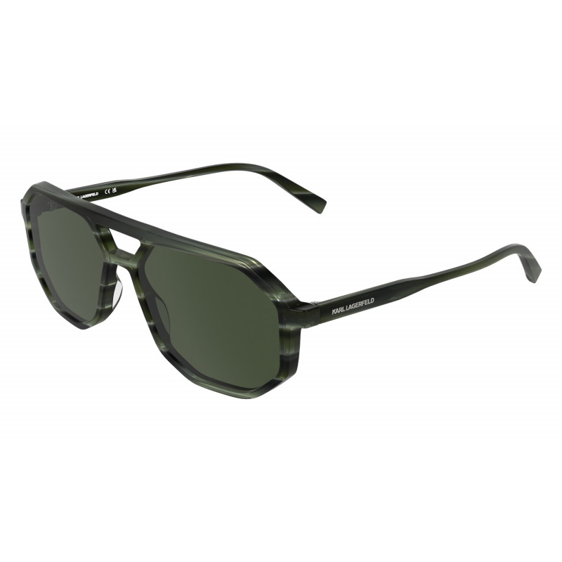 Sunglasses KARL LAGERFELD KL 6226 S 330 Striped Green 58mm