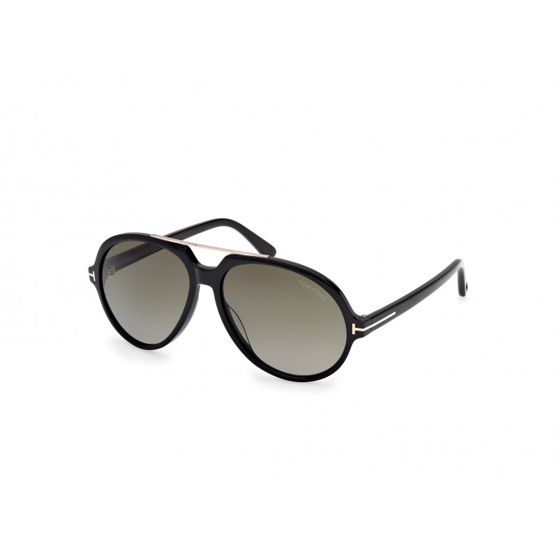 Sunglasses Tom Ford FT 1210 01B Shiny Black / 59mm