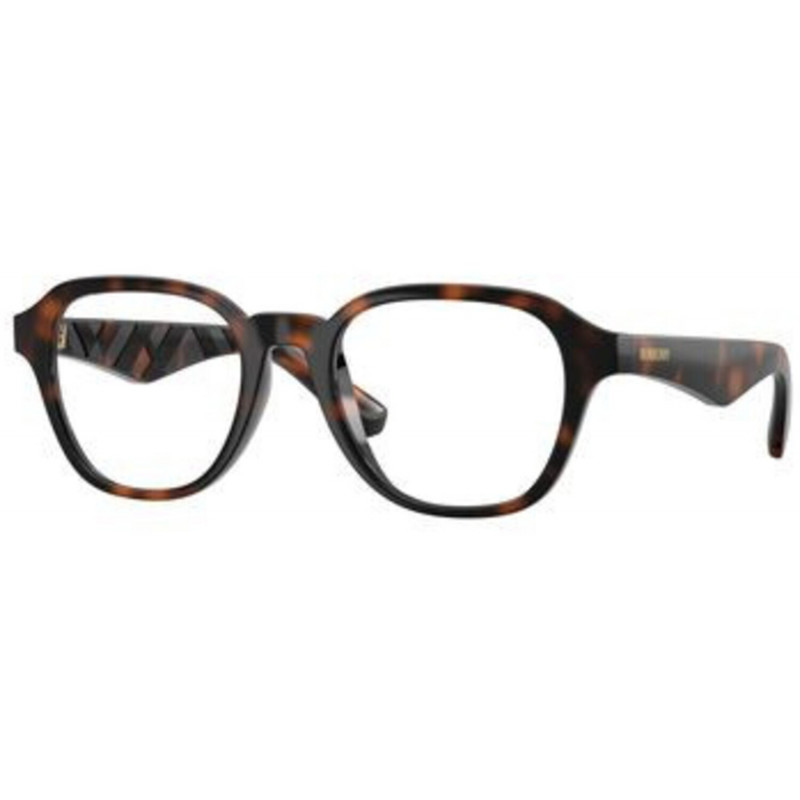 Eyeglasses Burberry BE 2444 U 3002 Dark Havana Demo Lens 49mm