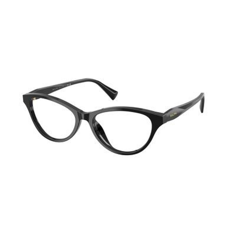 Eyeglasses Ralph RA 7197 U 5001 Shiny Black / Demo 53mm