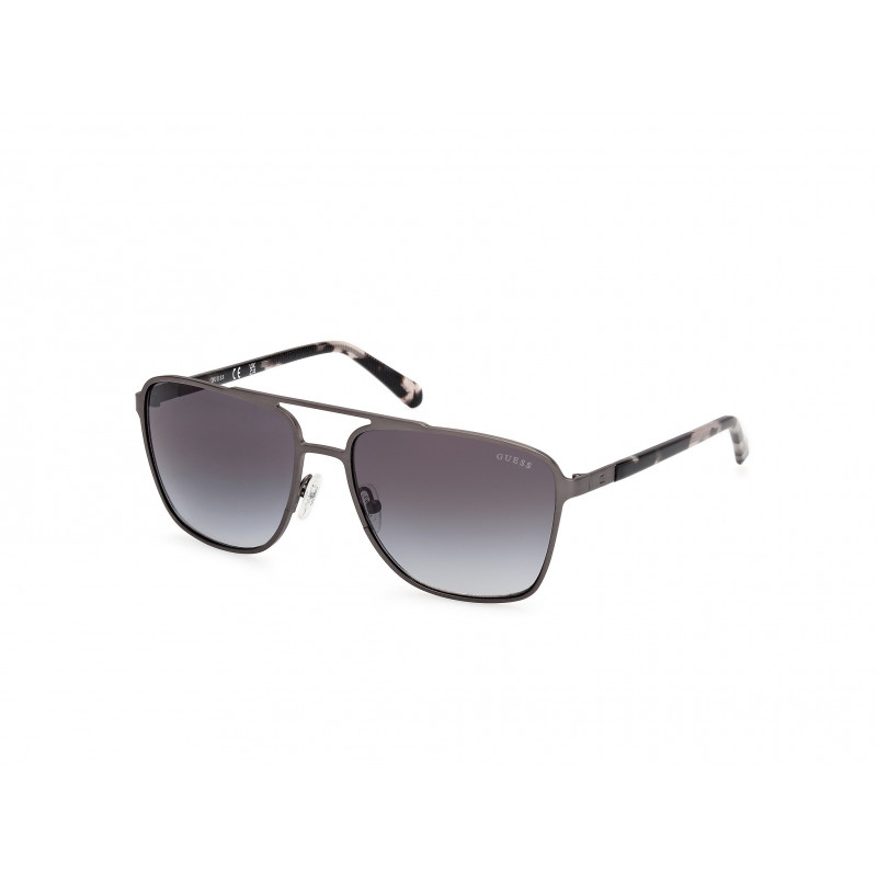 Sunglasses Guess GU 00210 07B Shiny Satin Dark Ruthenium / 60mm