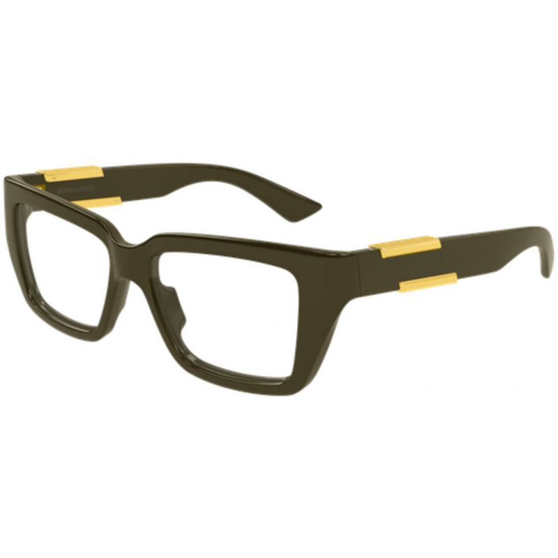 Eyeglasses Bottega Veneta BV 1455 O- 003 Green / Transparent 52mm